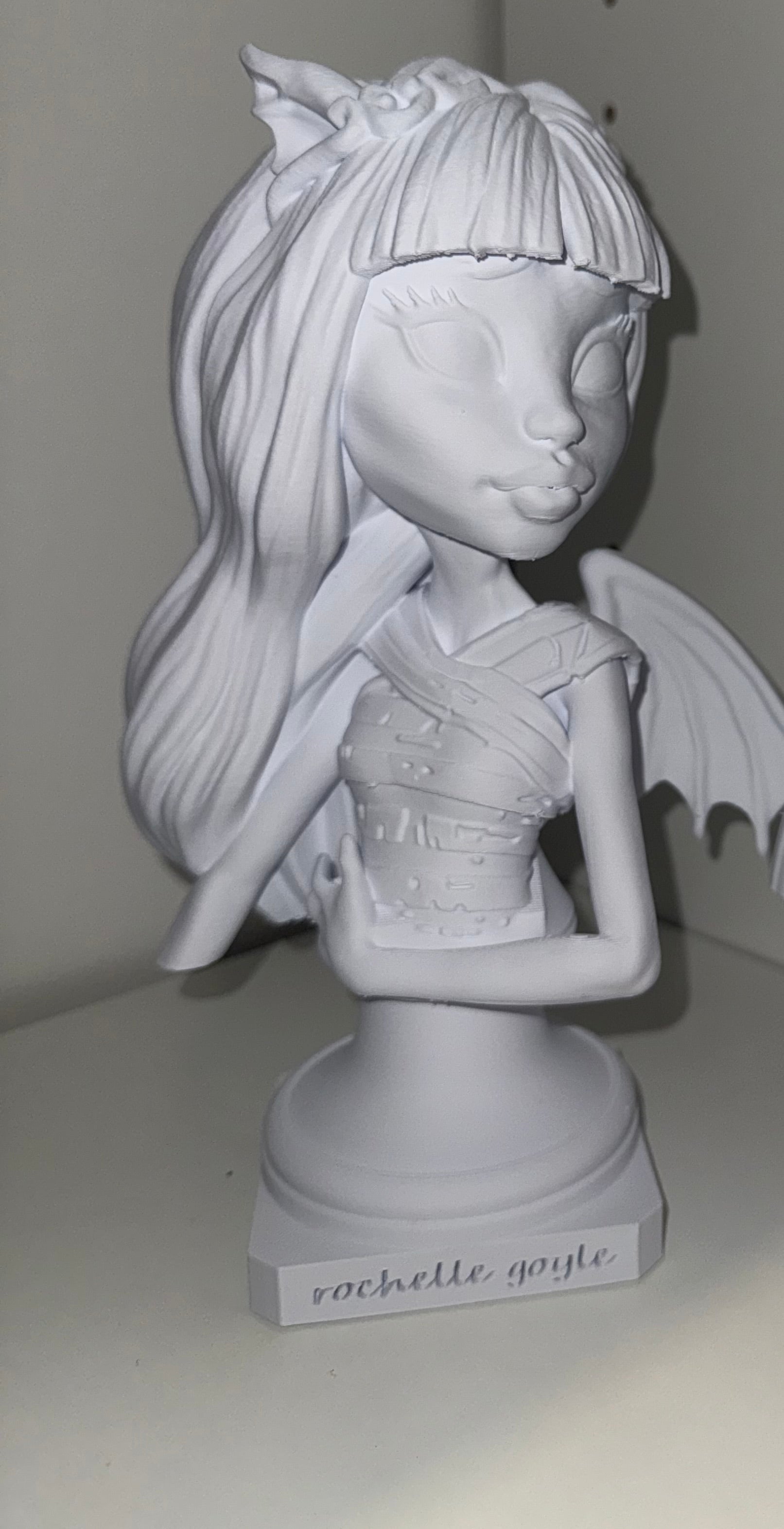 Rochelle Goyle 3D Printed Statue