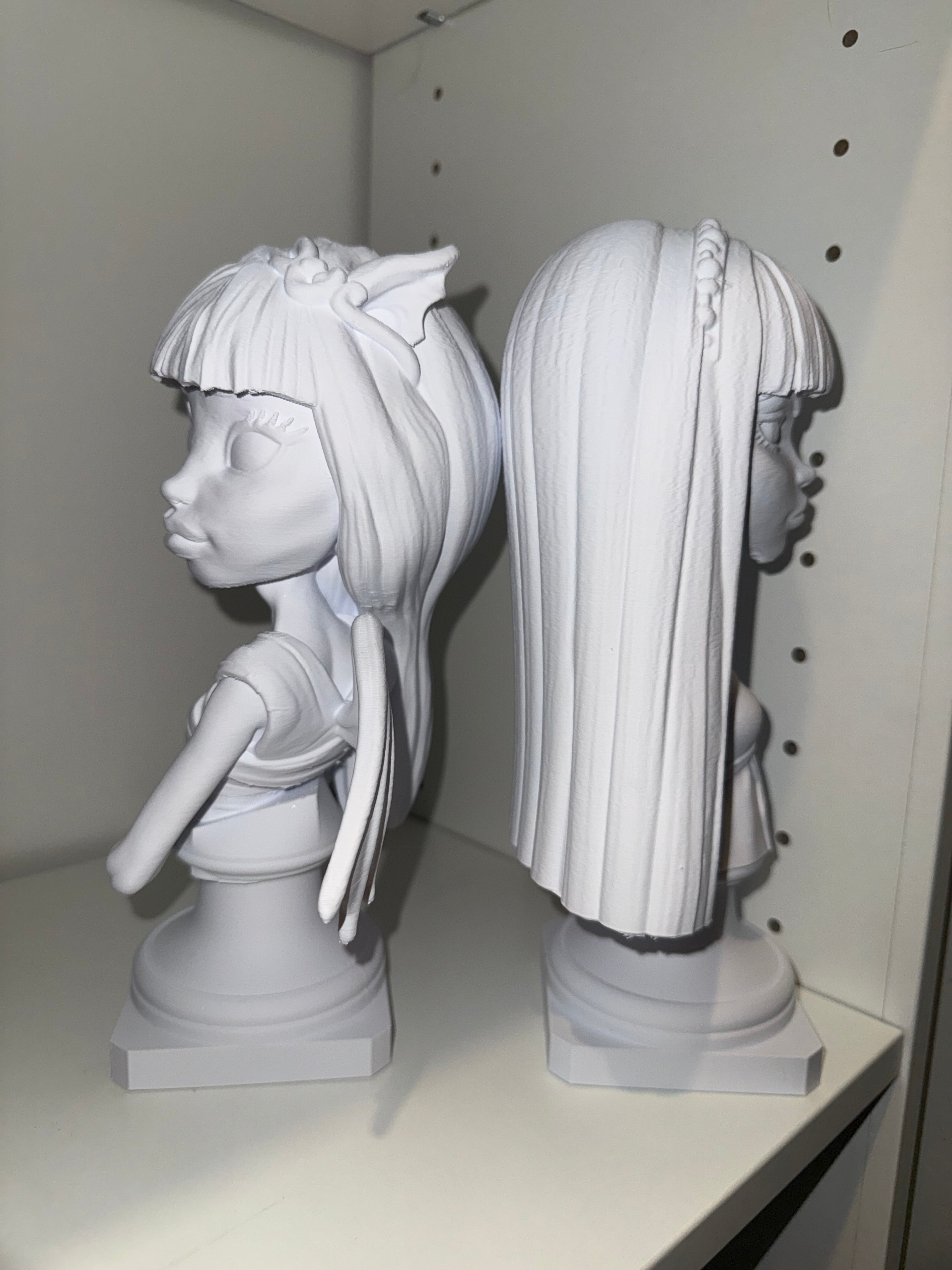 BUNDLED: Cleo De Nile + Rochelle Goyle 3D Printed Statues