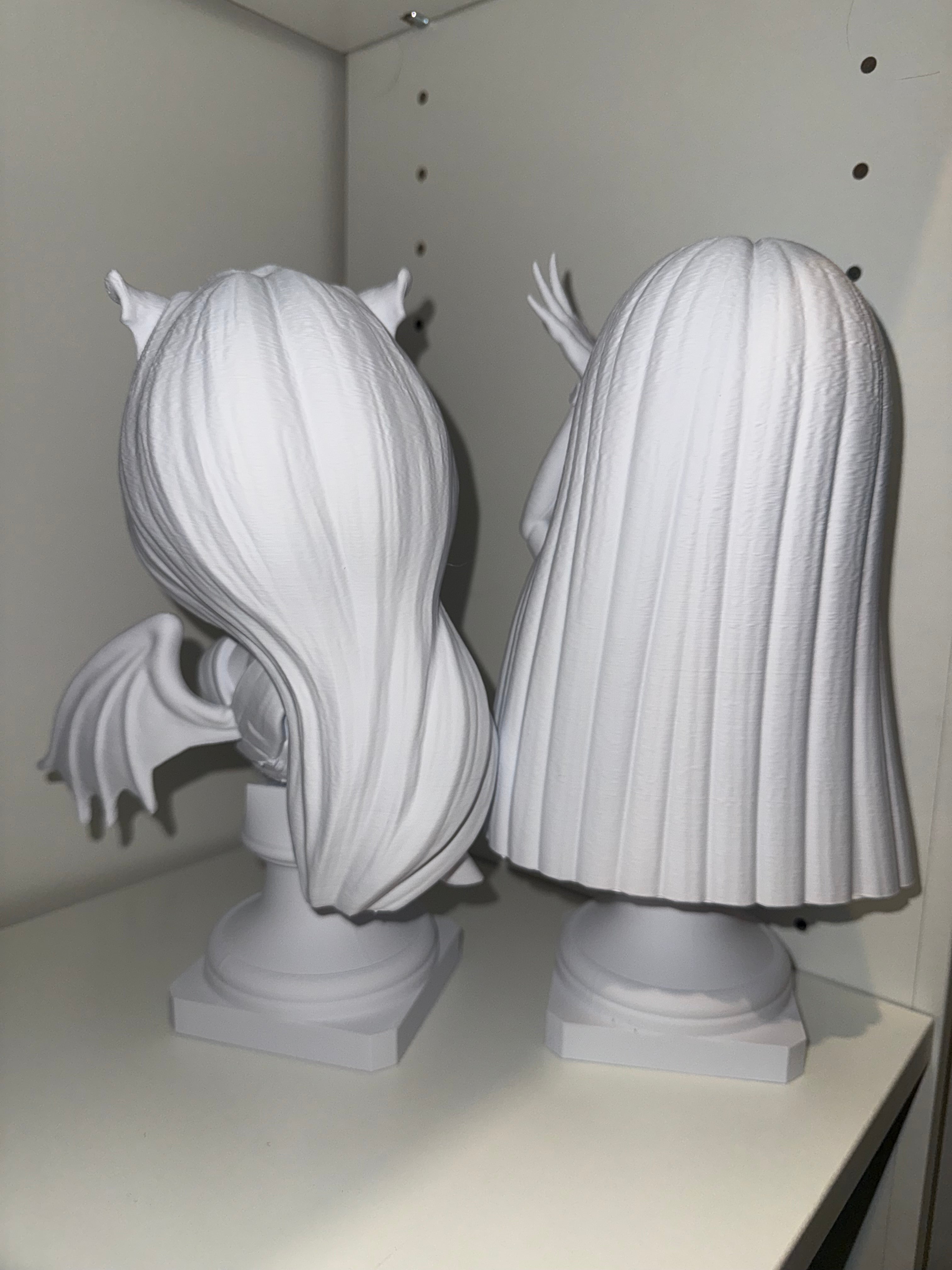 BUNDLED: Cleo De Nile + Rochelle Goyle 3D Printed Statues