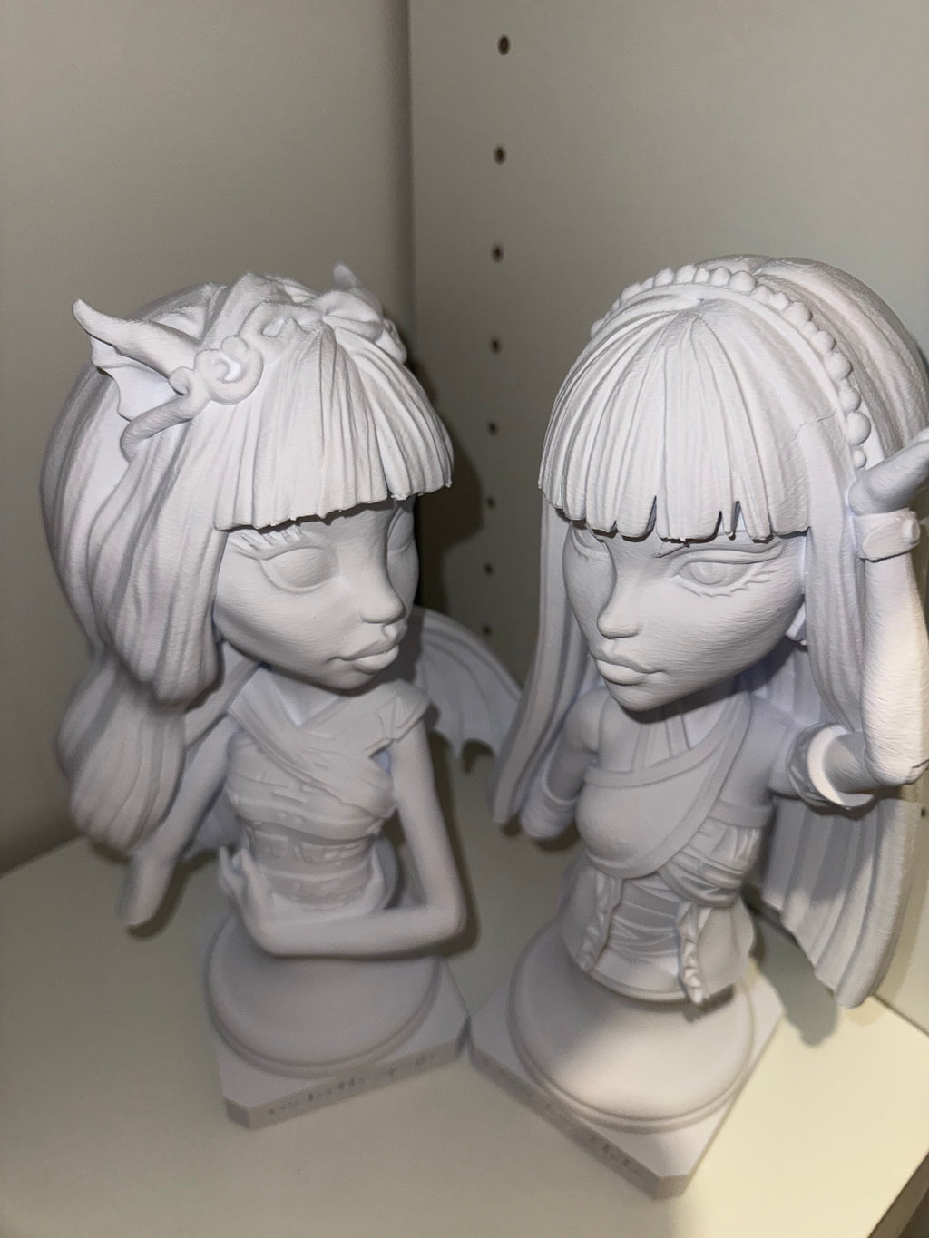 BUNDLED: Cleo De Nile + Rochelle Goyle 3D Printed Statues