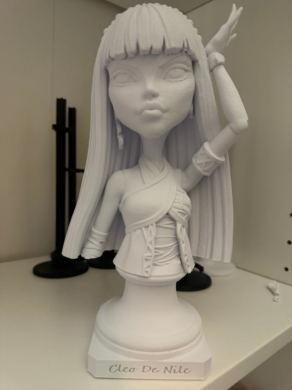 Cleo De Nile 3D Printed Statue