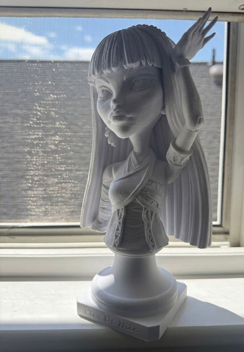 Cleo De Nile 3D Printed Statue
