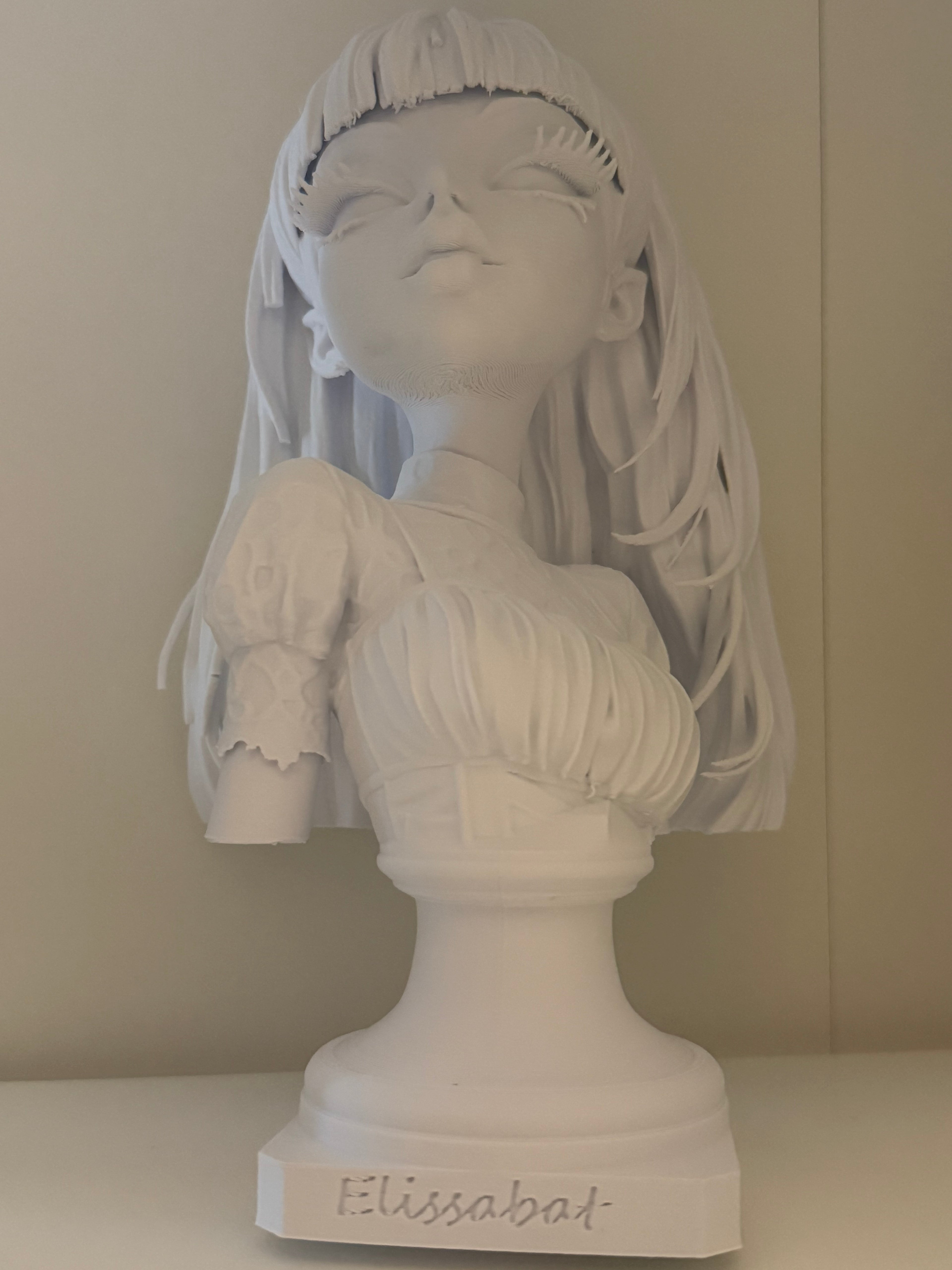 Elissabat 3D Printed Statue