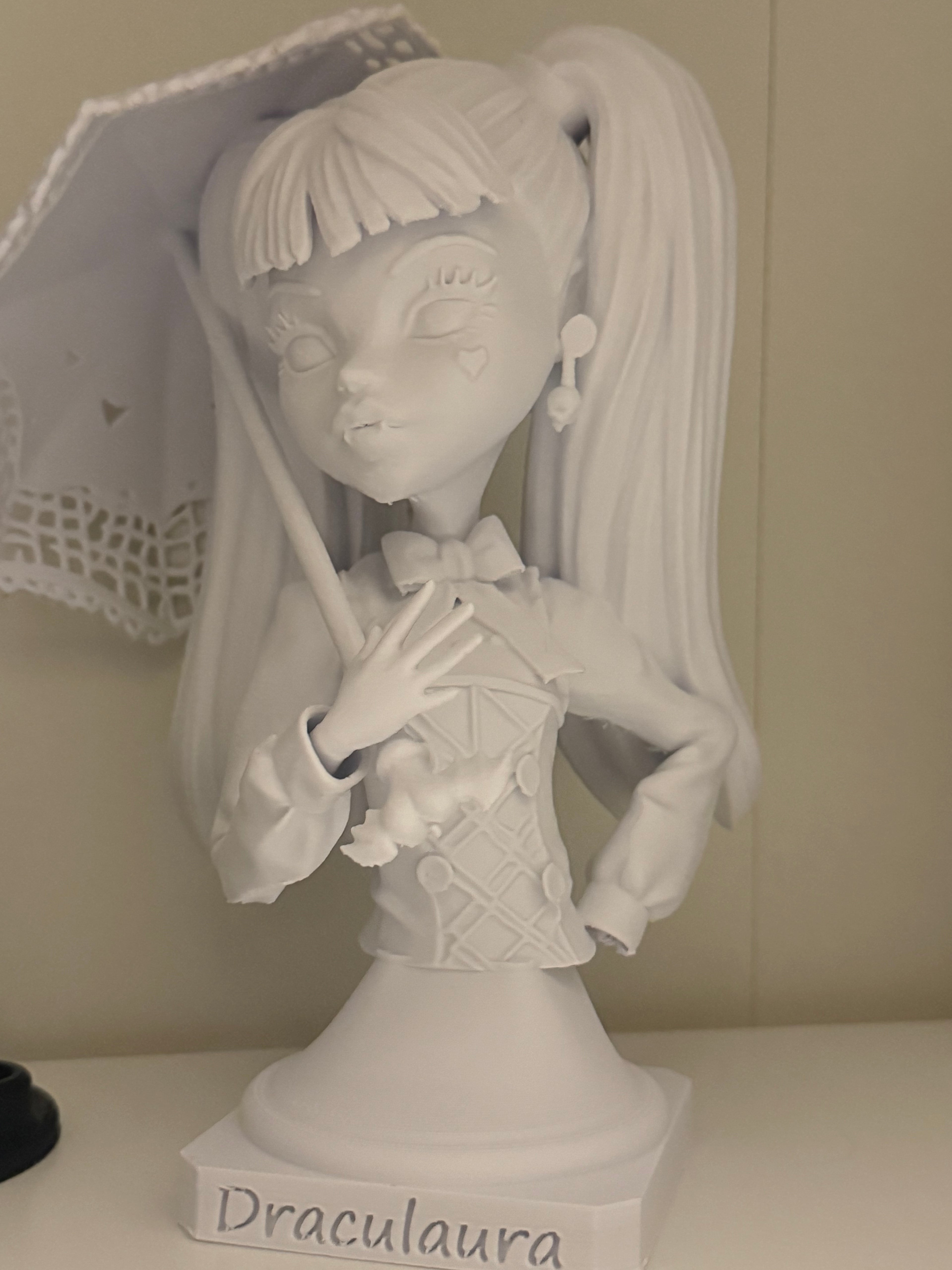 Draculaura 3D Printed Statue